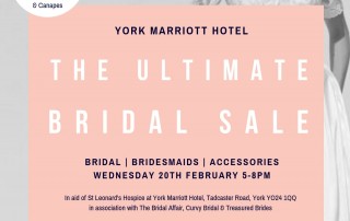 York bridal Sale